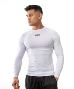T-shirt manche longue blanc