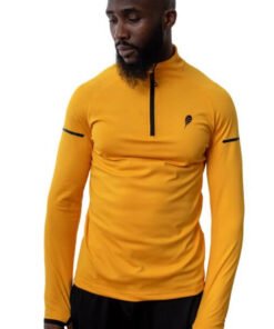Haut de survetement sport jaune
